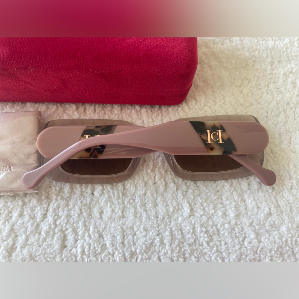 Carolina Herrera Rectangle Sunglasses - image 2